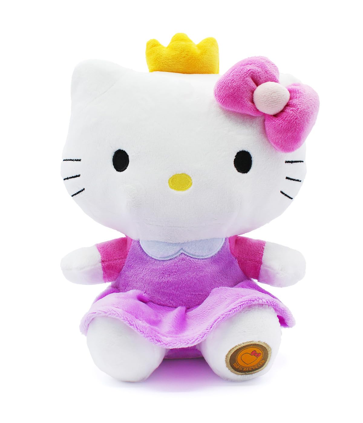 Amazon.com: Joy Toy 20614 Hello Kitty Princess Eco Plush 24 cm